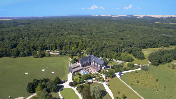 vue aérienne domaine foret orient -3900.jpg Best Western Hôtel de la Forêt d'Orient