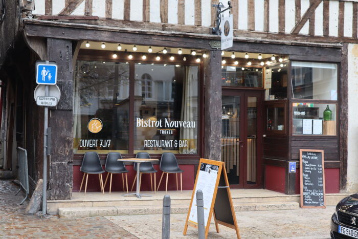 Bistrot Nouveau façade ©CS - Troyes La Champage Tourisme